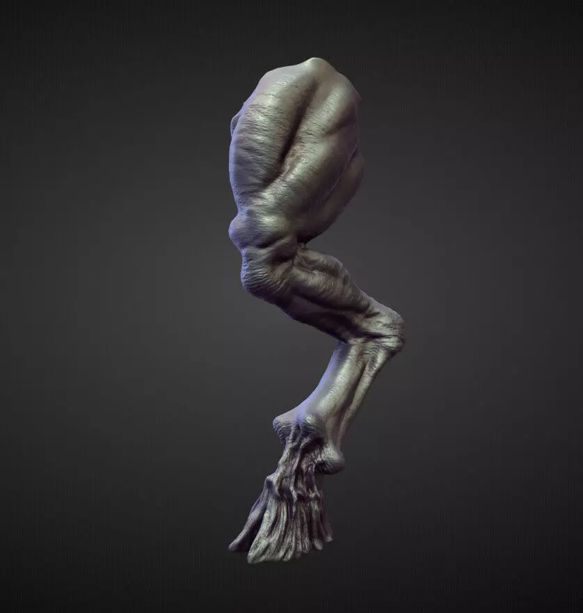 LEG15 high poly sculpt 3D model_0