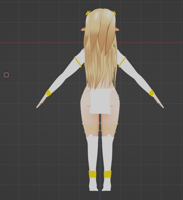 Custom Elf 3D model_2