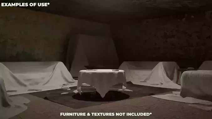 Furniture Cover Pack 54 Meshes