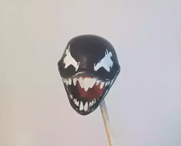 Ultimate Venom Head Sculpt 3D print model