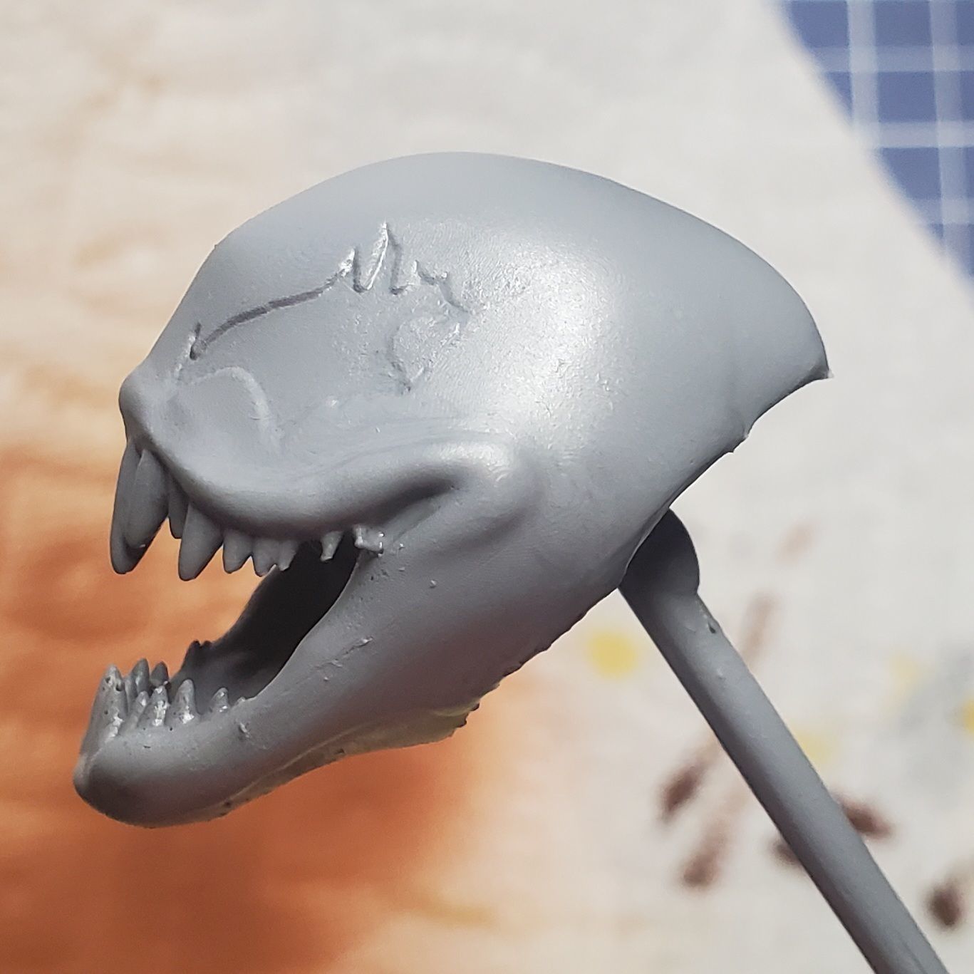 Ultimate Venom Head Sculpt 3D print model_4