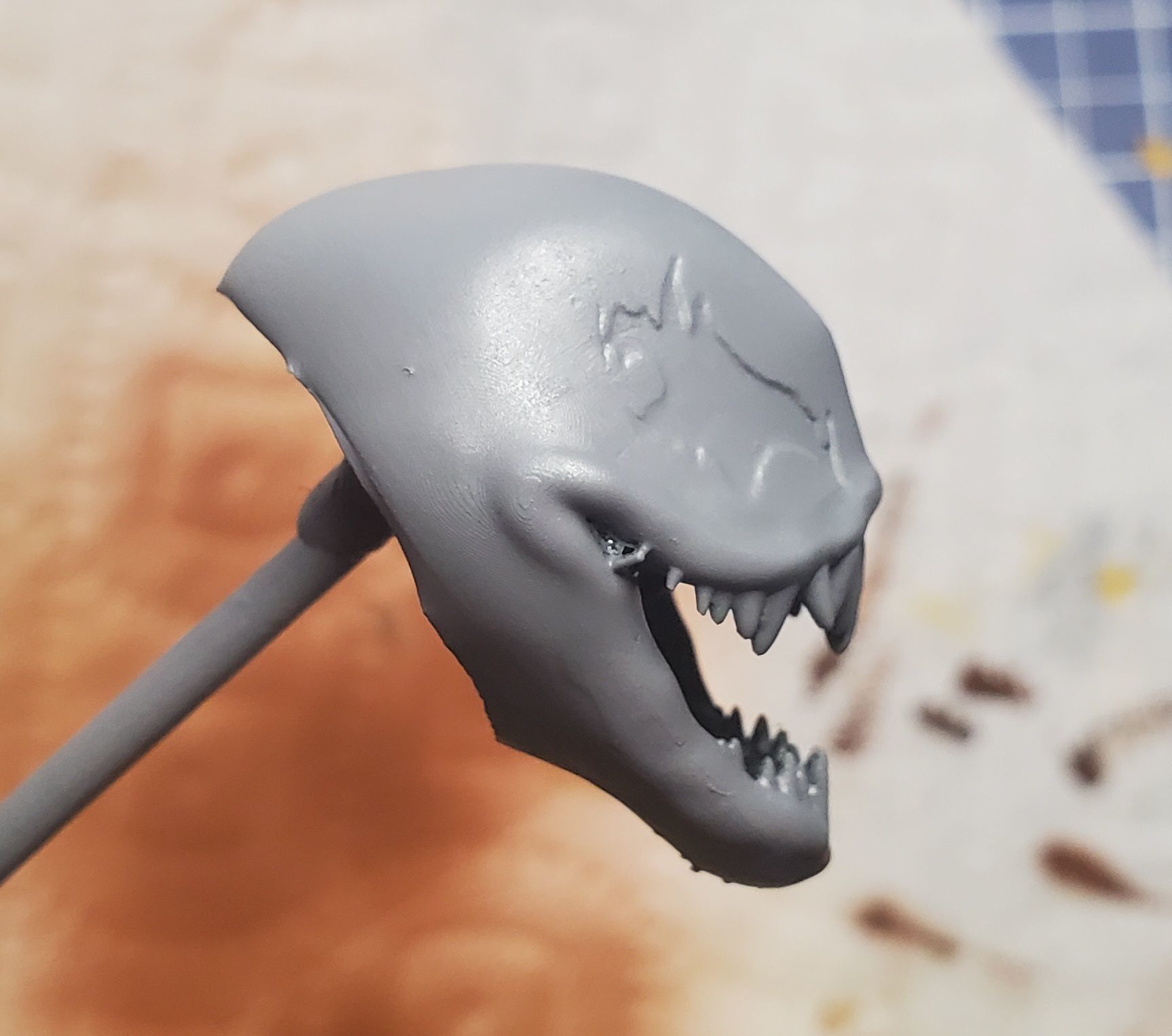 Ultimate Venom Head Sculpt 3D print model_5