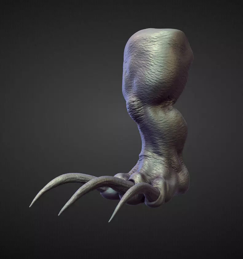 LEG20 high poly sculpt 3D model_0