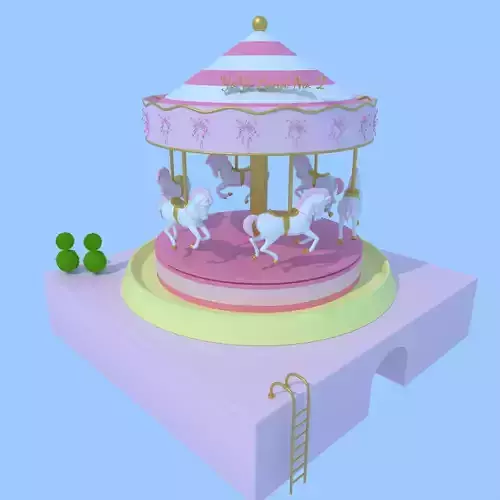 Carousel 3d model