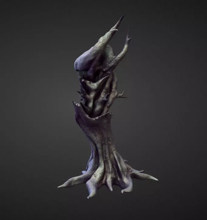 LEG28 high poly sculpt 3D model_0