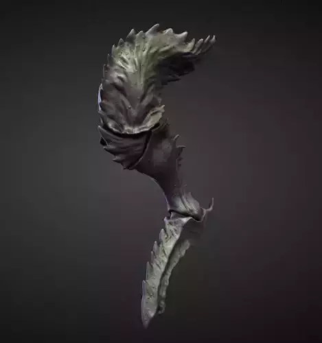 LEG29 high poly sculpt 3D model