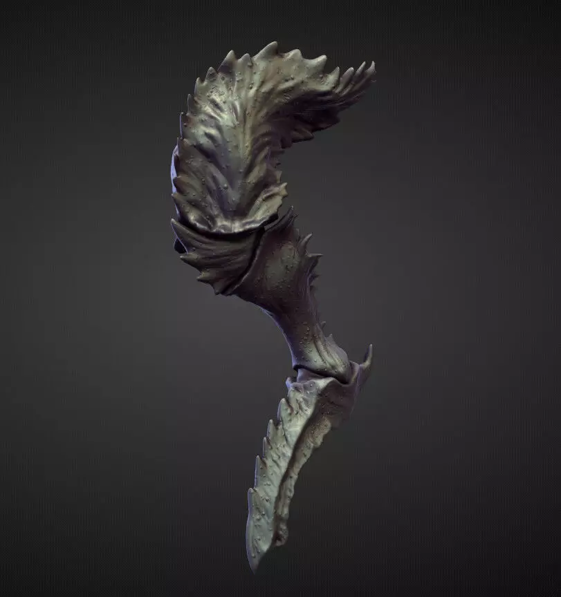 LEG29 high poly sculpt 3D model_0