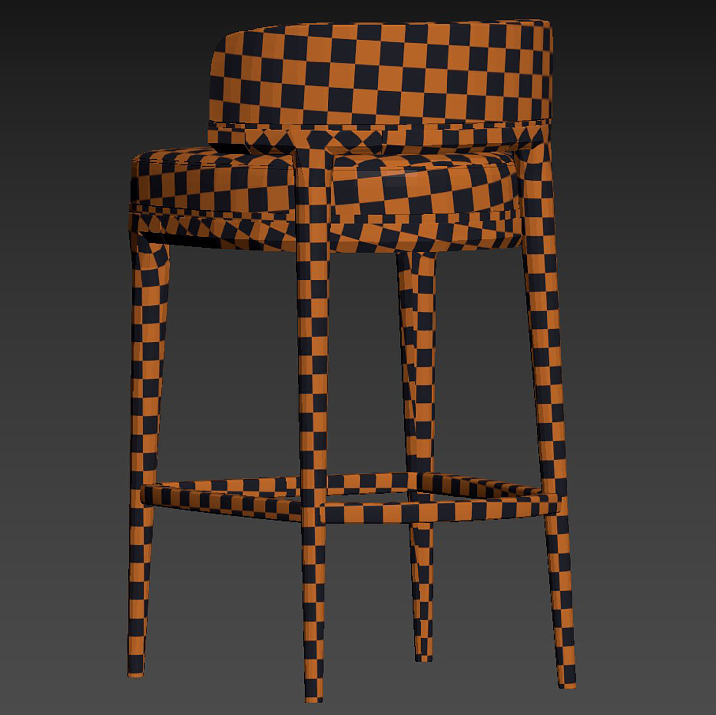 Grange BAR STOOL 3D model_8
