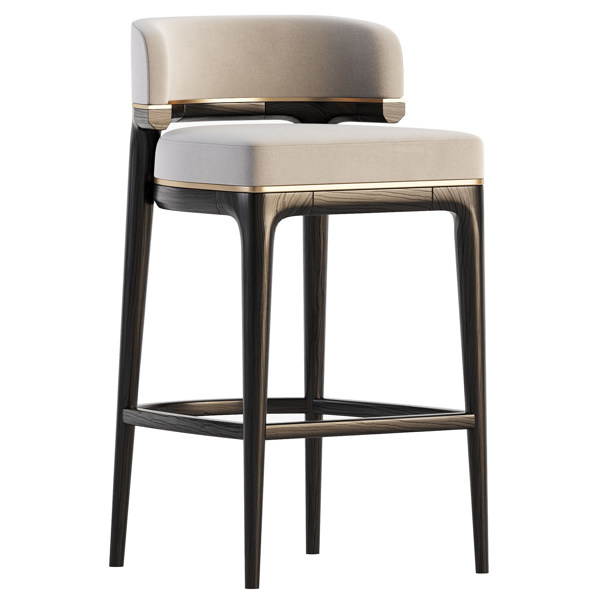 Grange BAR STOOL 3D model_3