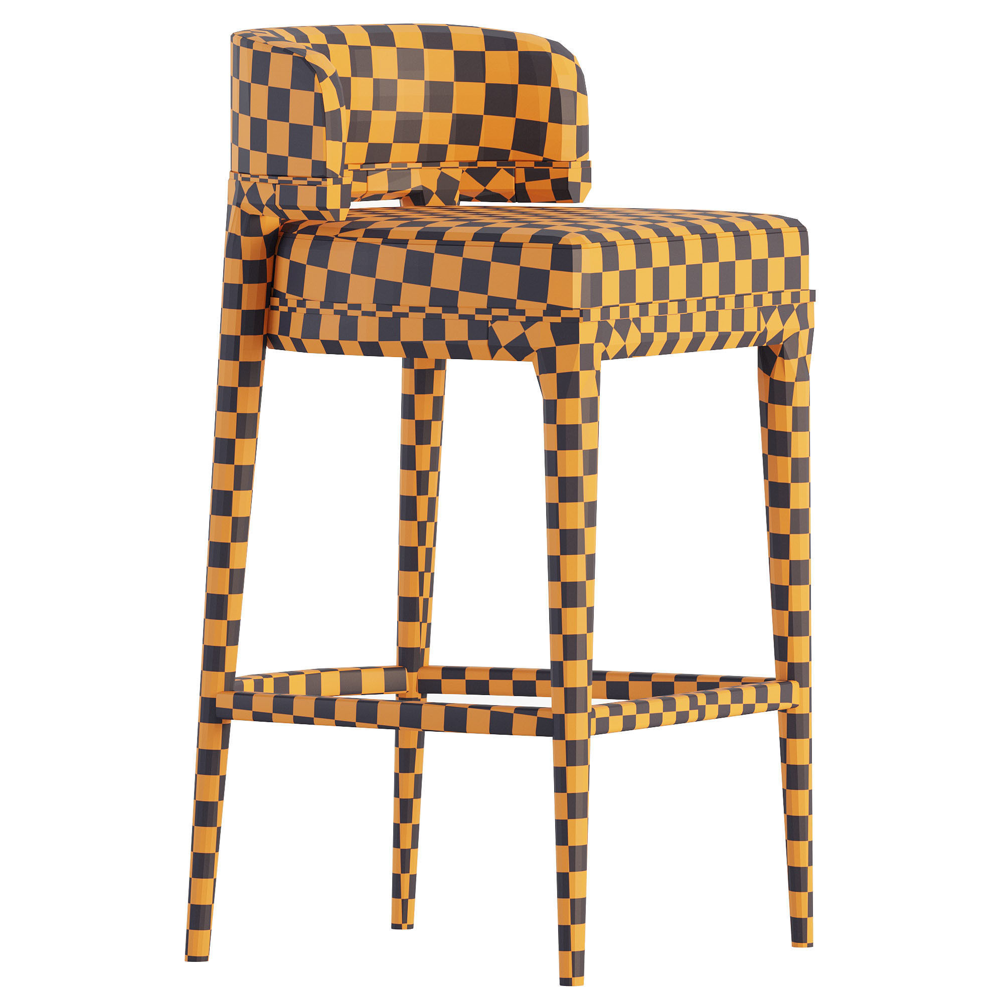 Grange BAR STOOL 3D model_6