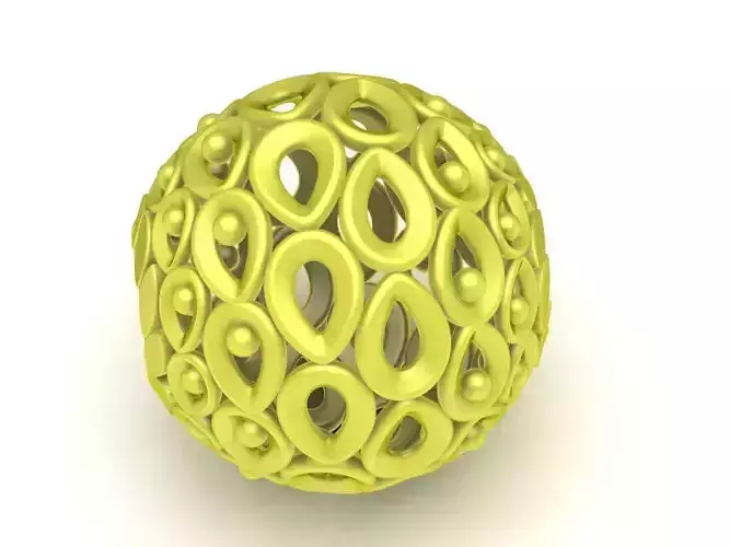 charm ball pendant 4029