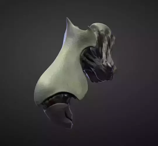 LEG34 high poly sculpt 3D model