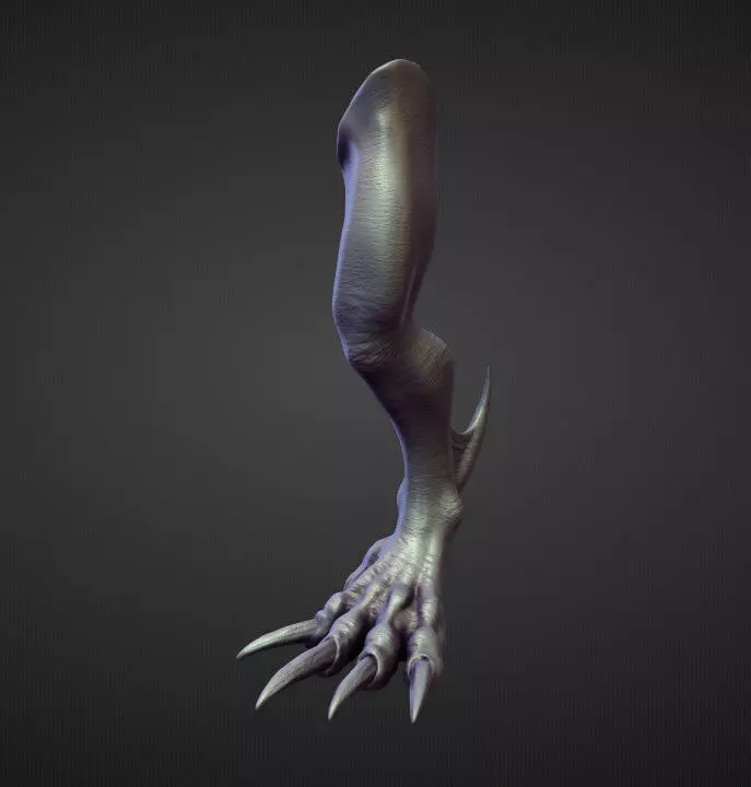 LEG35 high poly sculpt 3D model_0