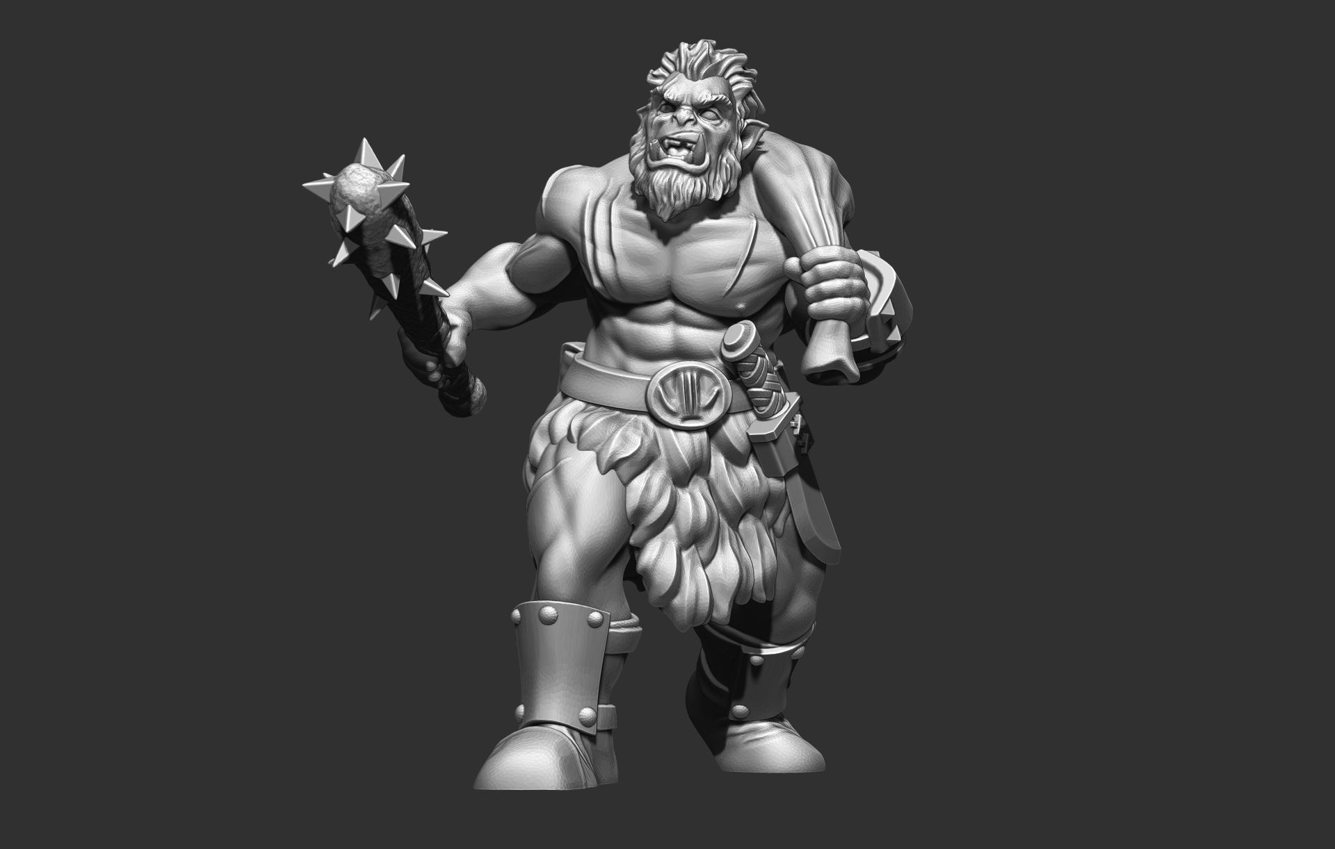 Orcs Marauders Set2 3D Print Model 3D print model_6