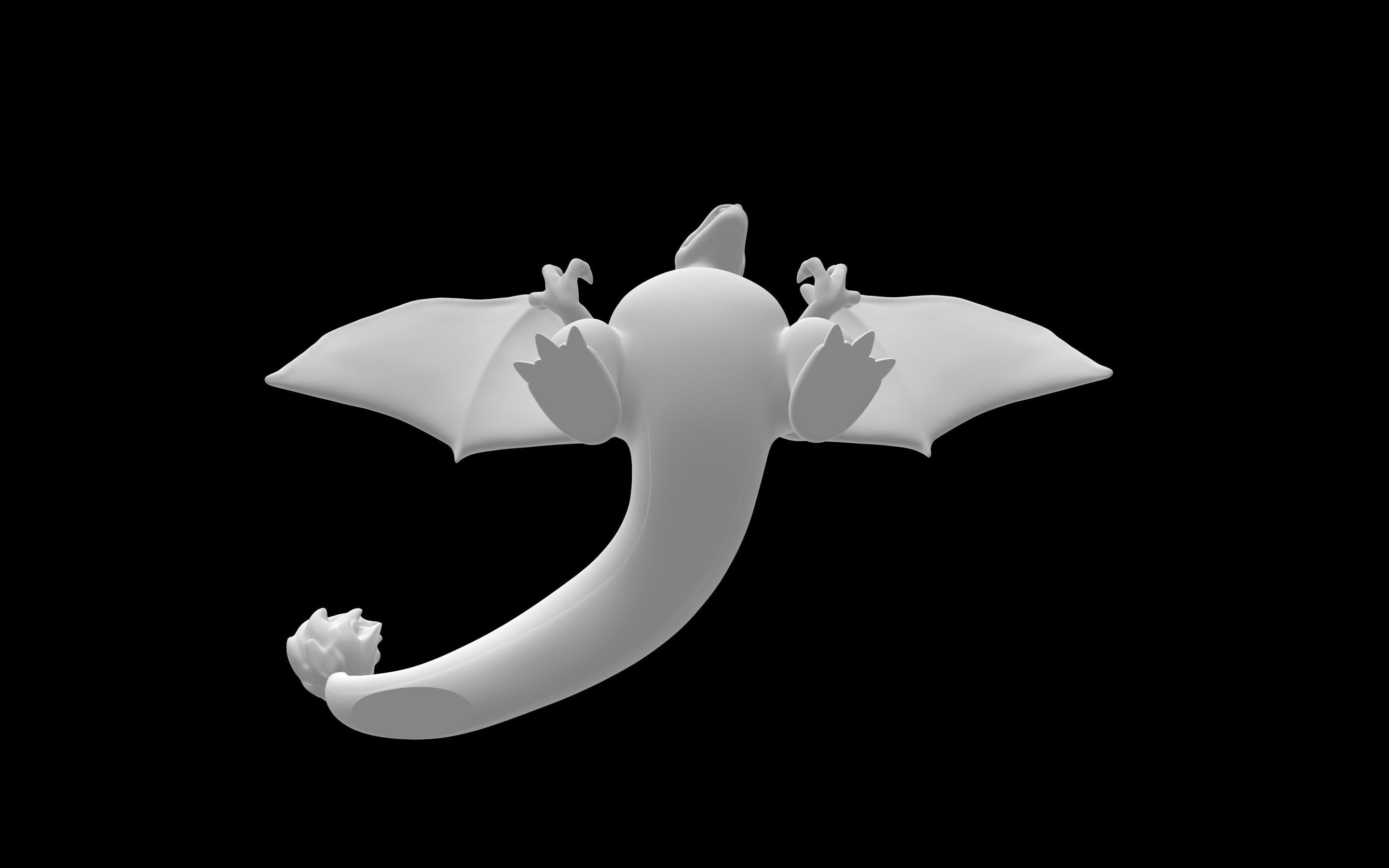 Charizard dragon 3D model_4