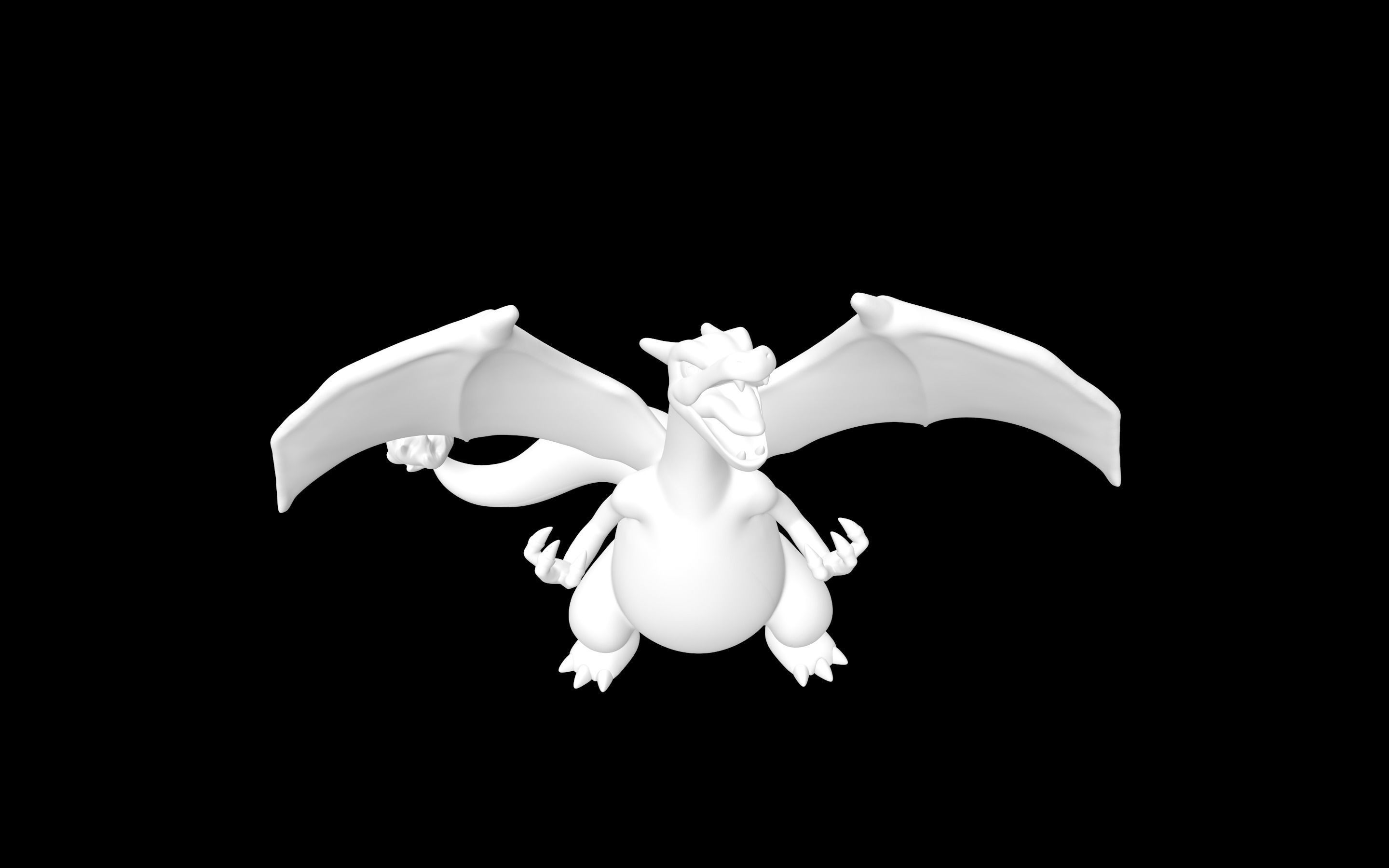 Charizard dragon 3D model_3