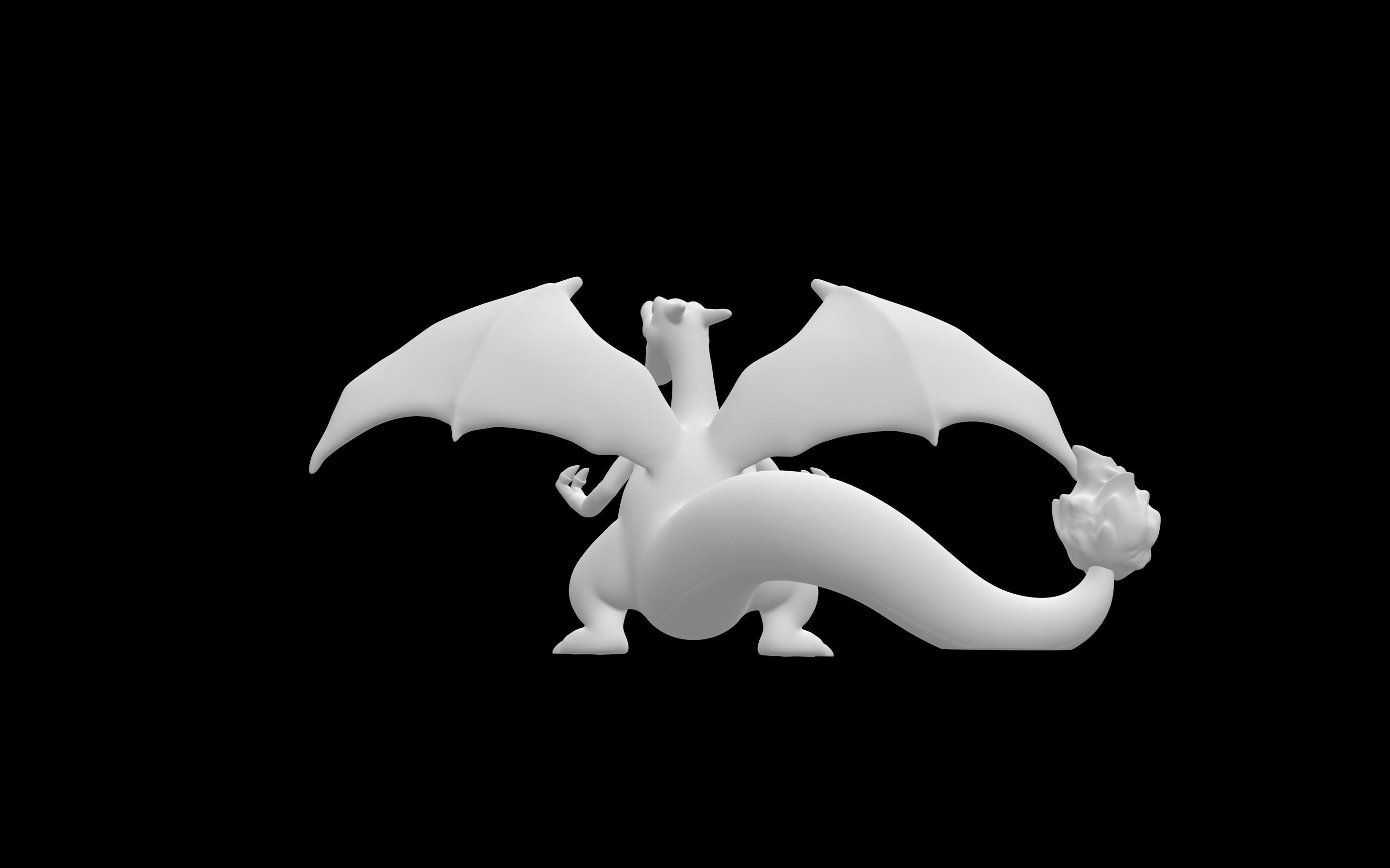 Charizard dragon 3D model_2
