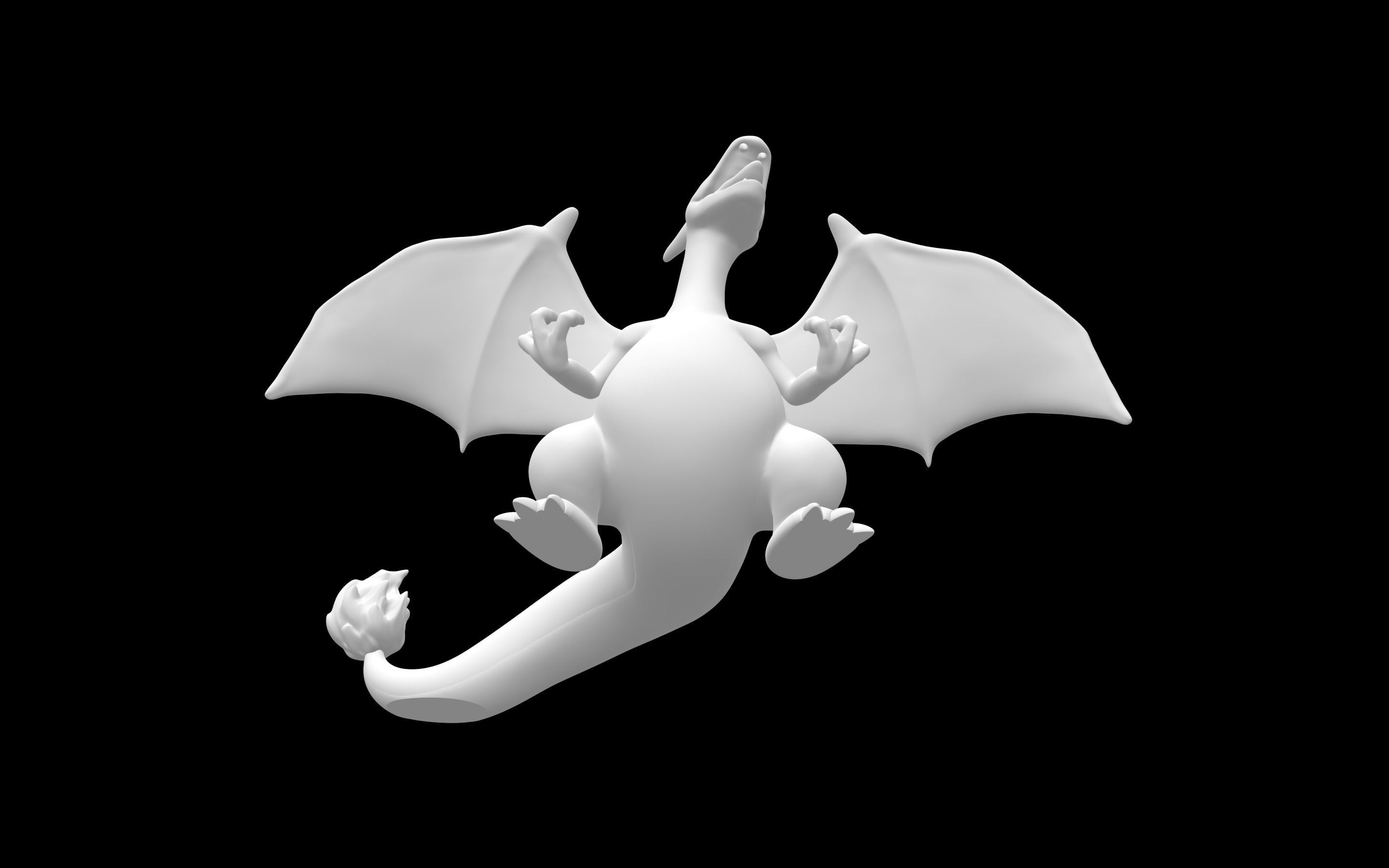 Charizard dragon 3D model_1