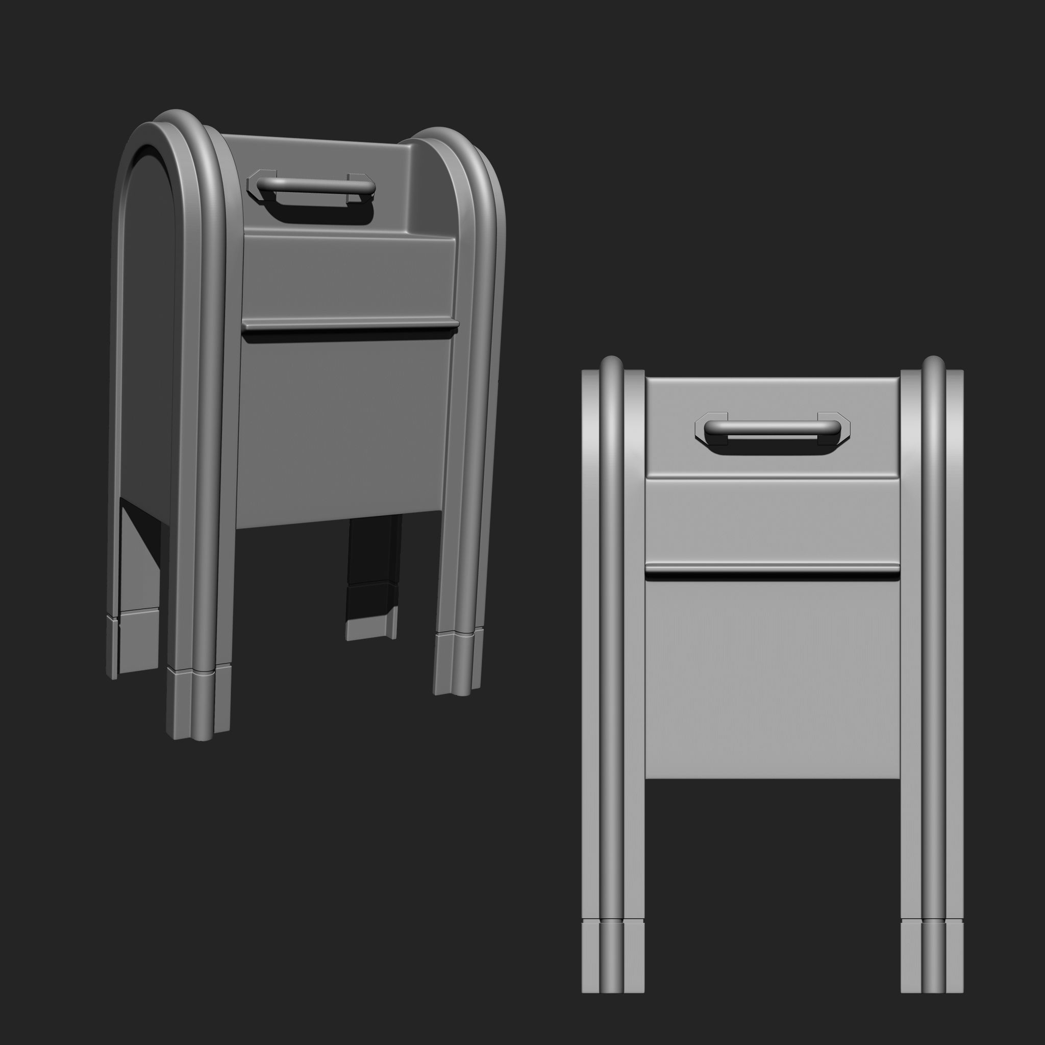 Objects Collection IMM Brush Pack 10 in One Vol 3 3D model_3
