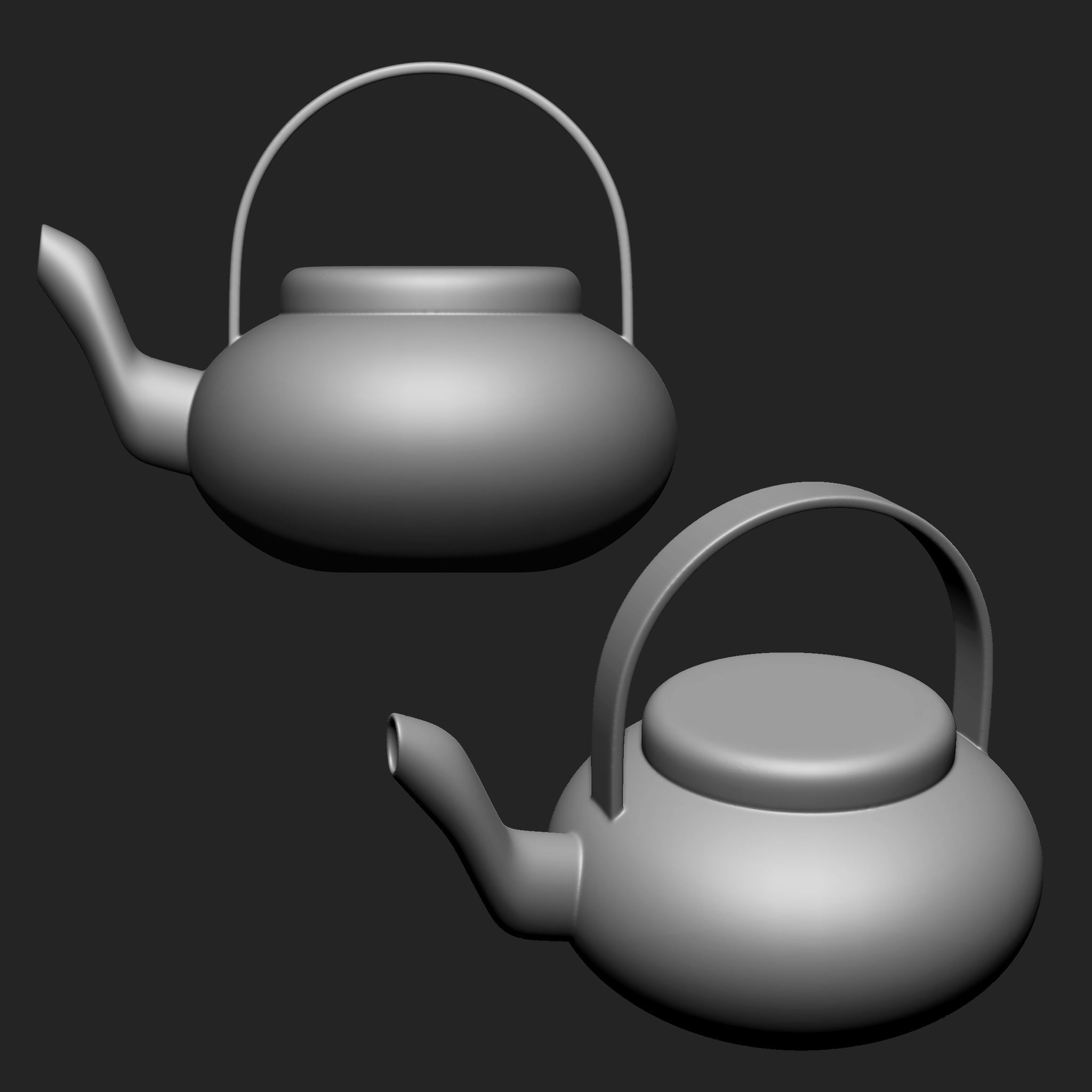 Objects Collection IMM Brush Pack 10 in One Vol 3 3D model_2