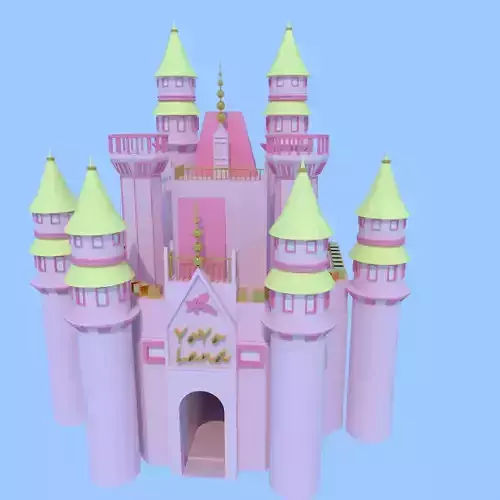 Castle 3d model 3D model