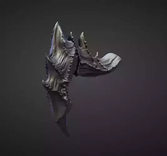 LEG41 high poly sculpt 3D model