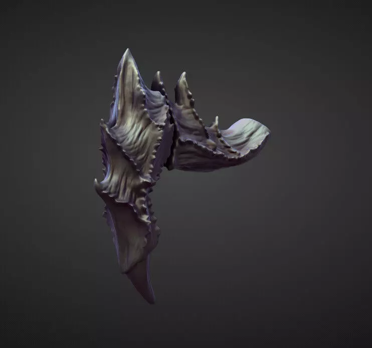 LEG41 high poly sculpt 3D model_0