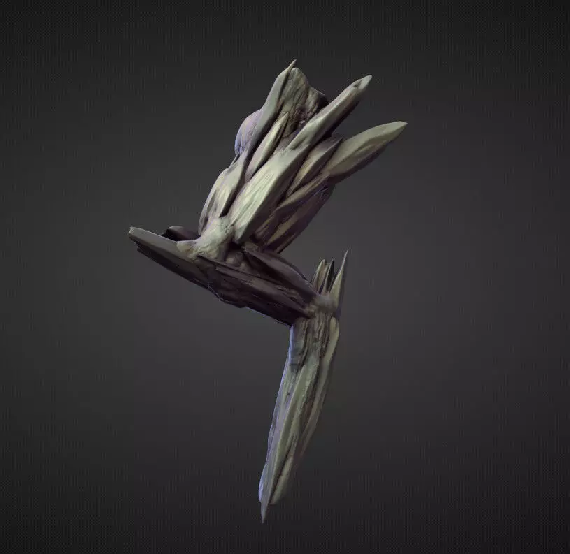 LEG42 high poly sculpt 3D model_0