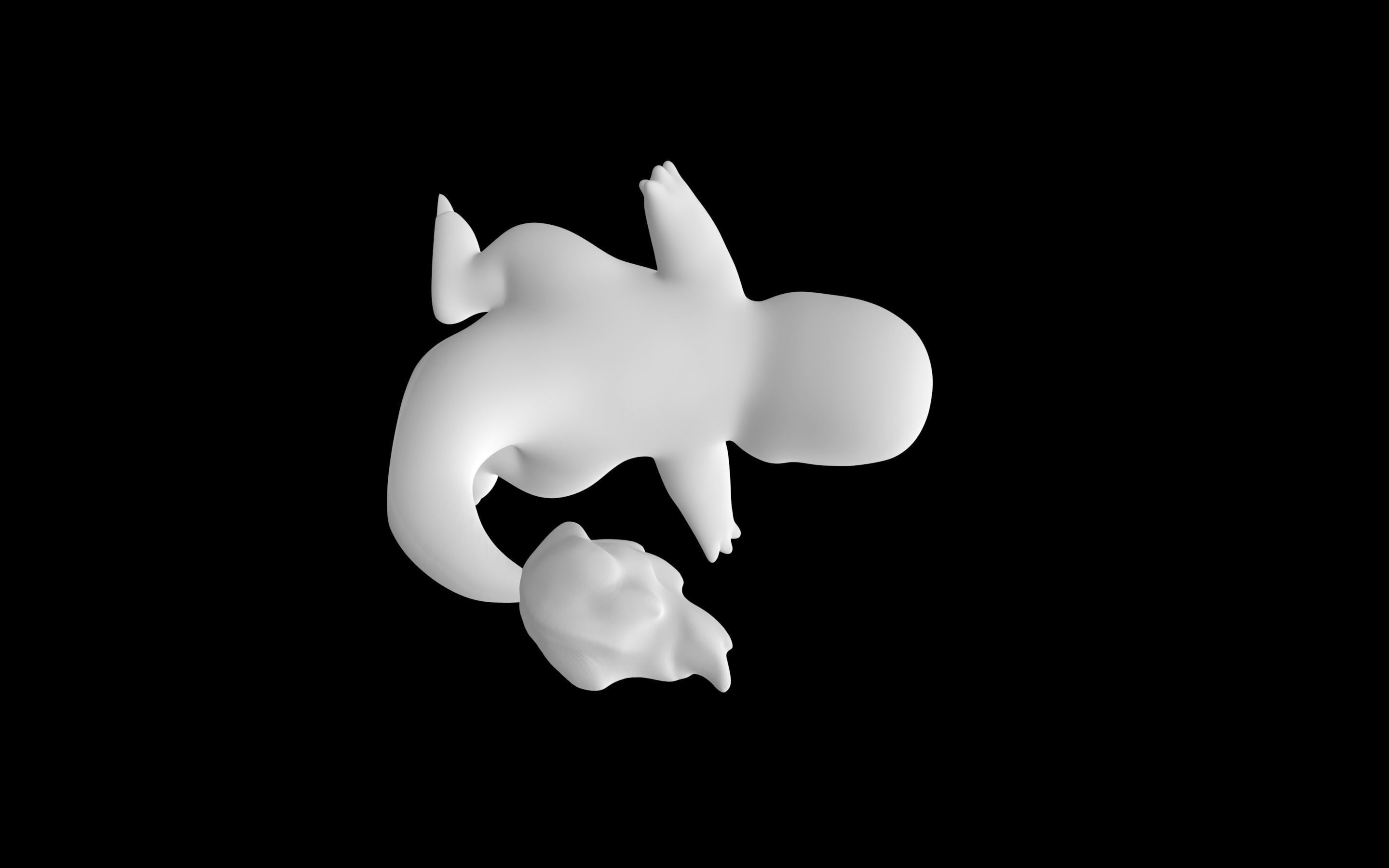 Charmander pokemon 3D model_4