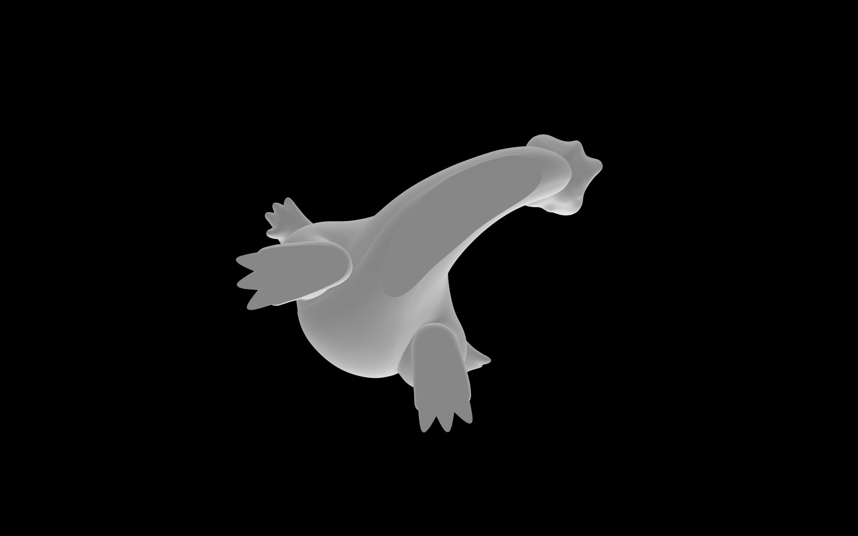 Charmander pokemon 3D model_3