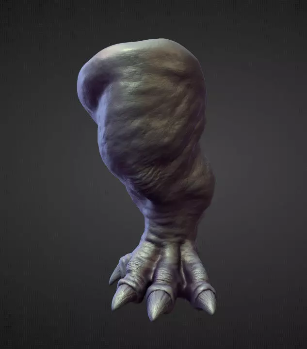 LEG43 high poly sculpt 3D model_0