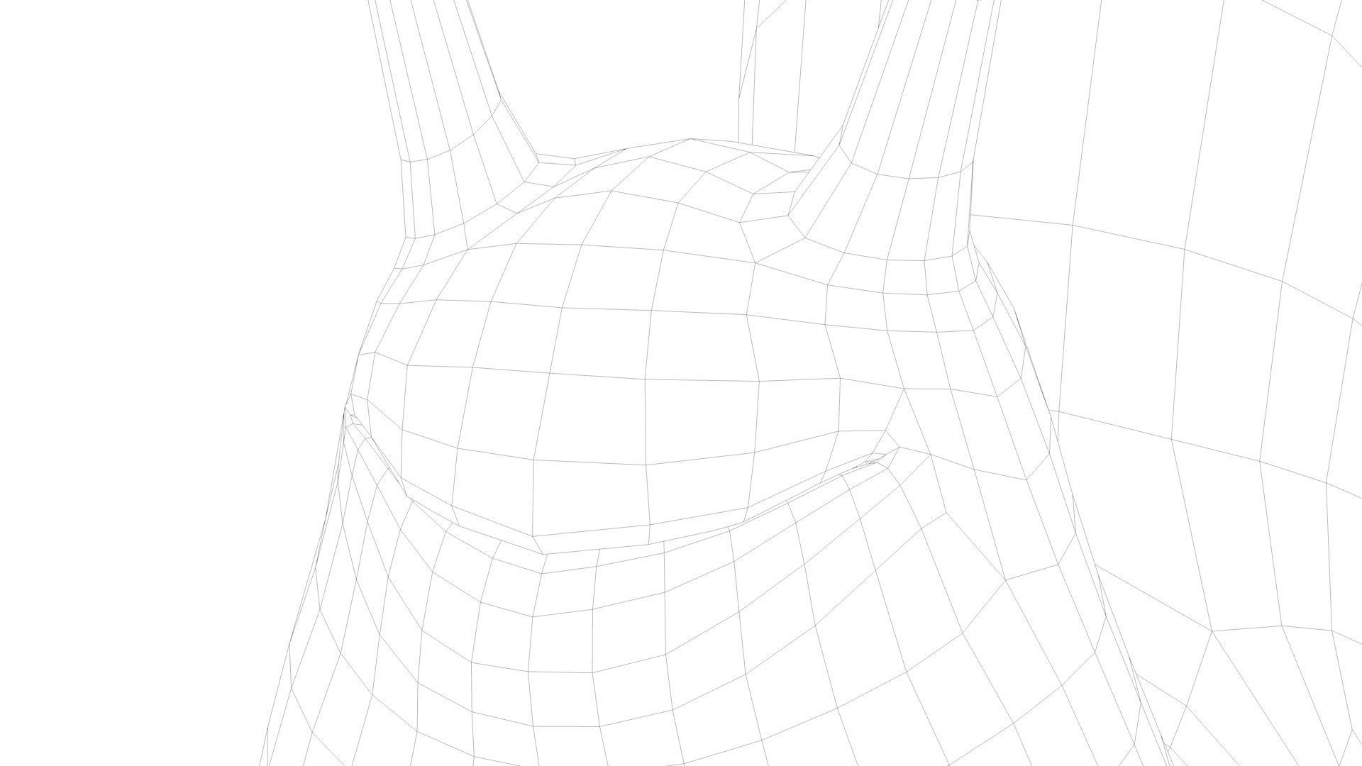 Snail cartoon with big eyes Low-poly 3D model_19