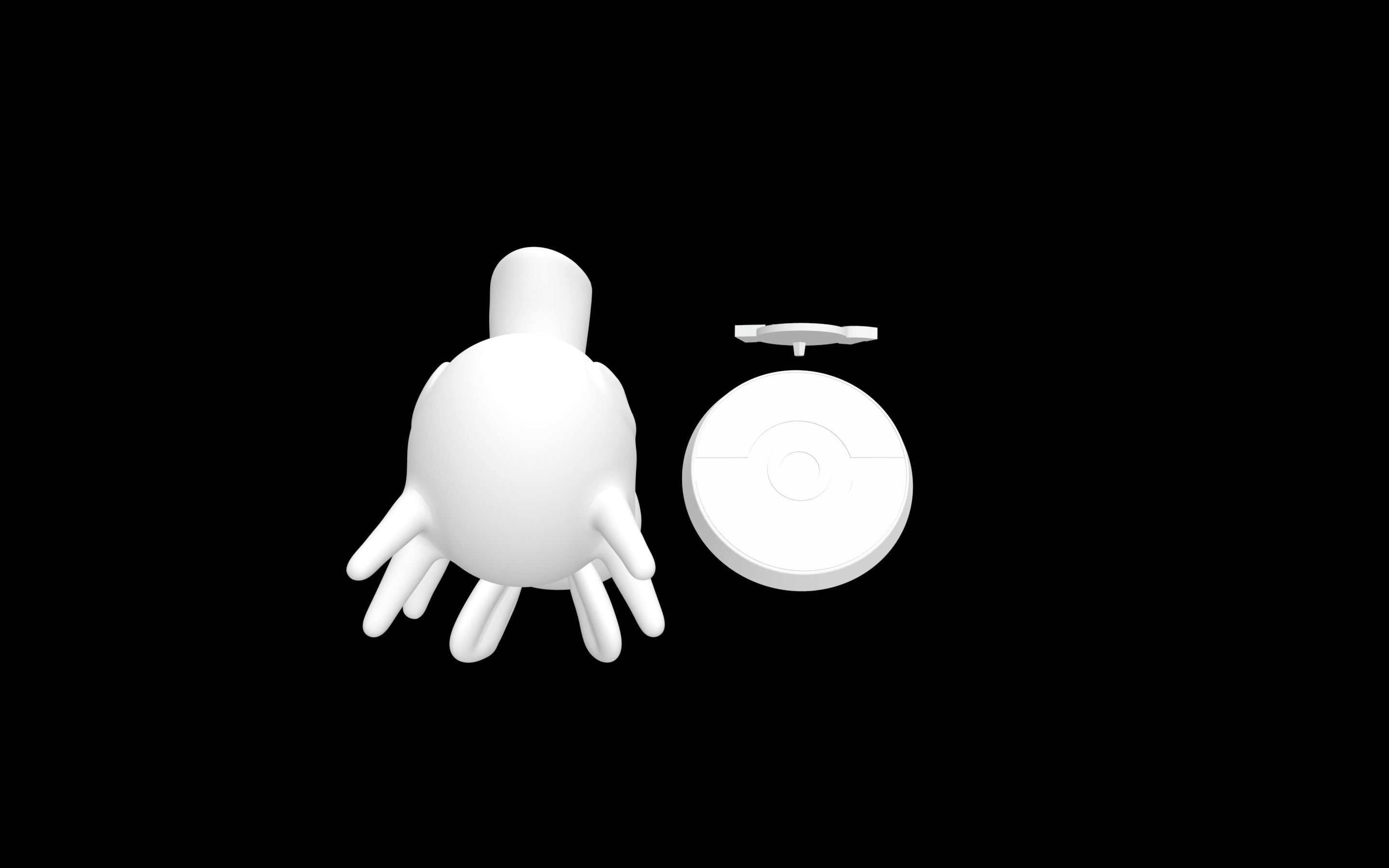 Horsea seahorse 3D model_5