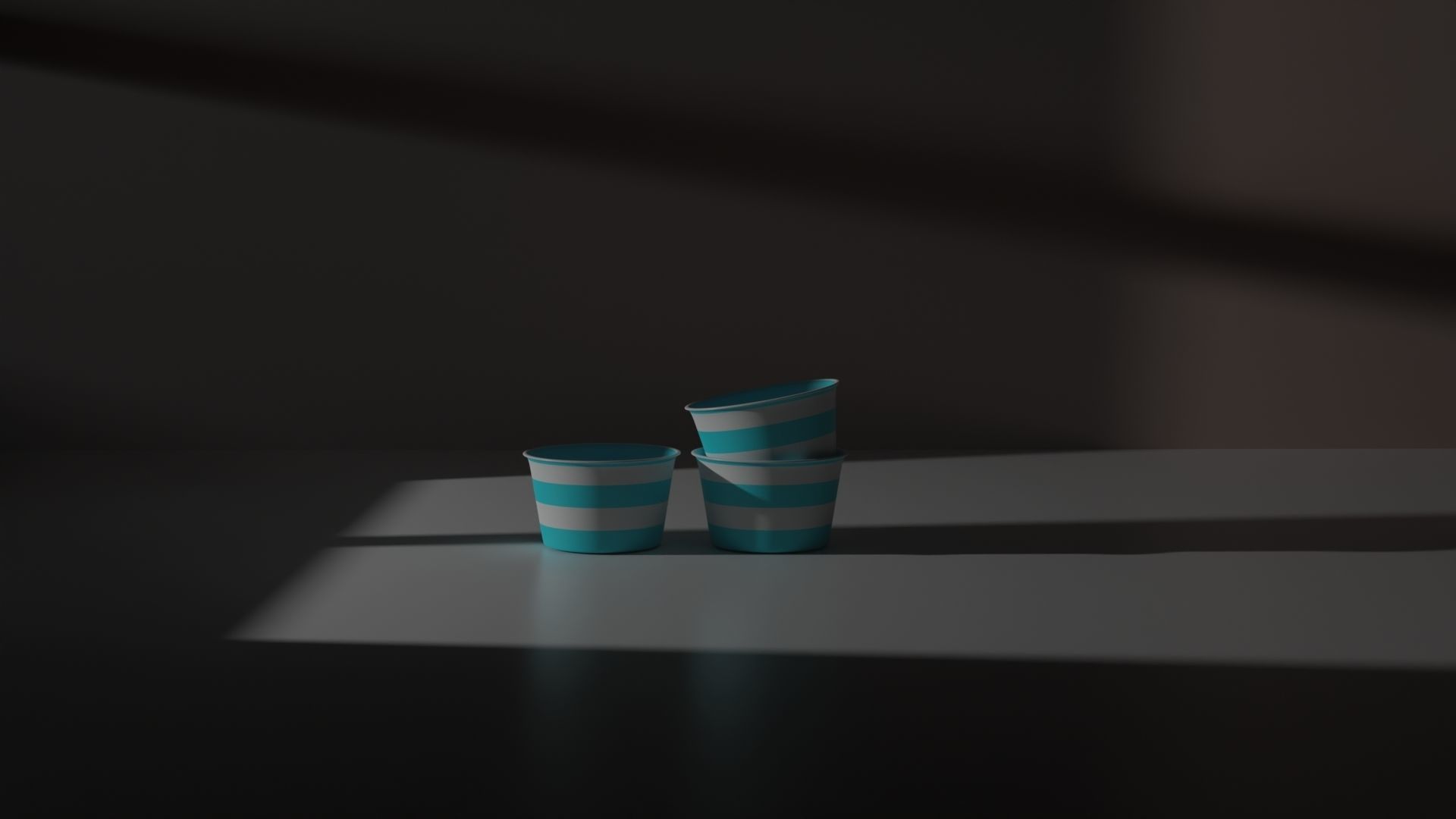 ICECREAM  BOX  3D model  Low-poly 3D model_4