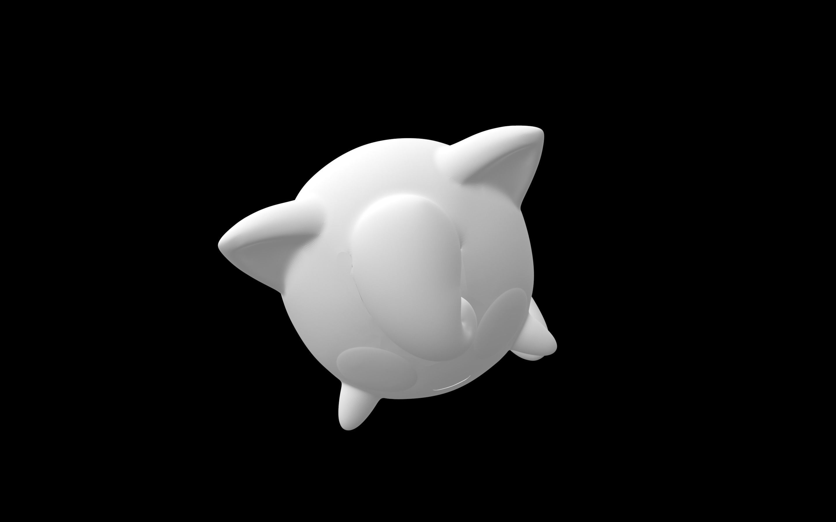 jigglypufft bird 3D model_3