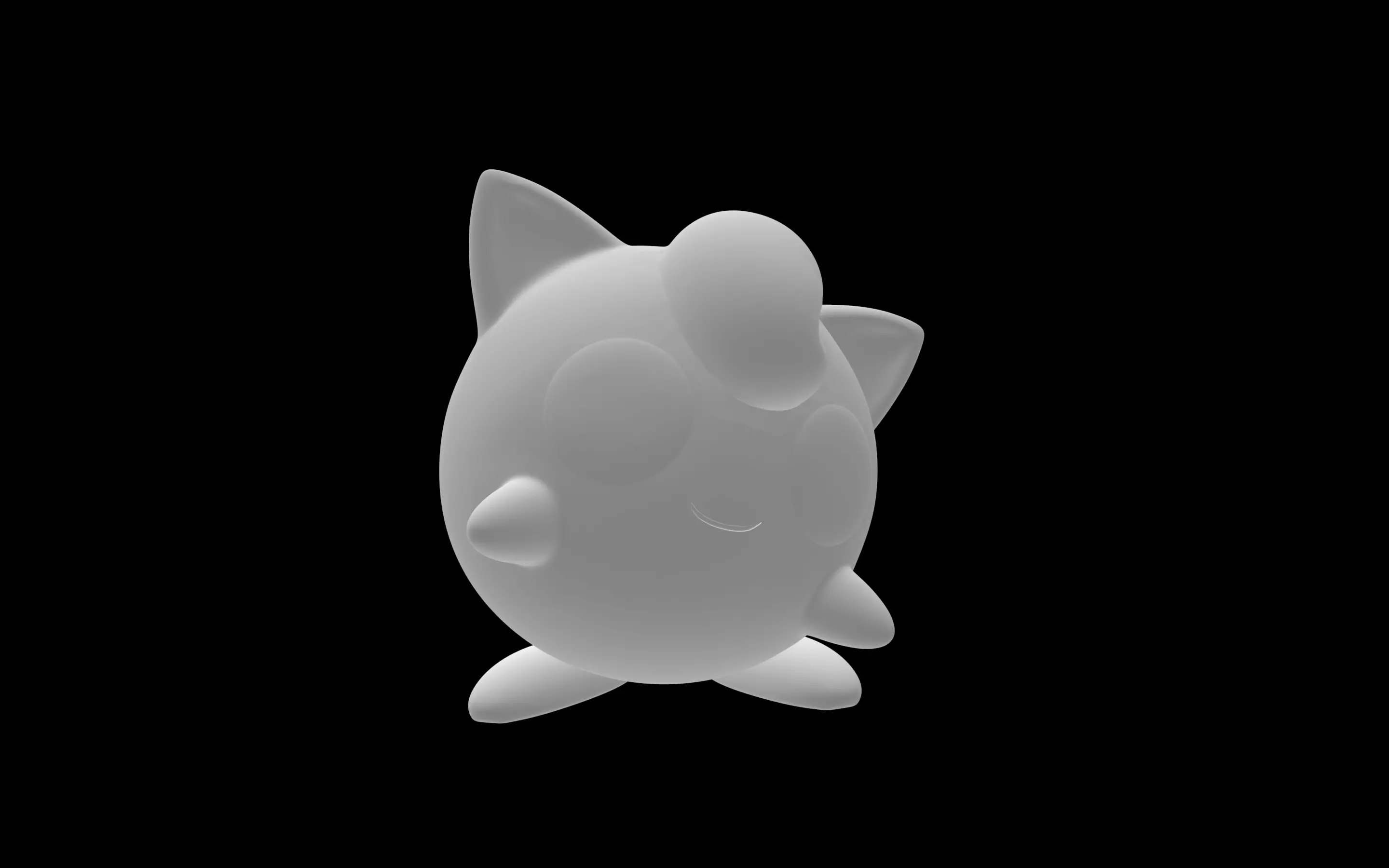 jigglypufft bird 3D model_0