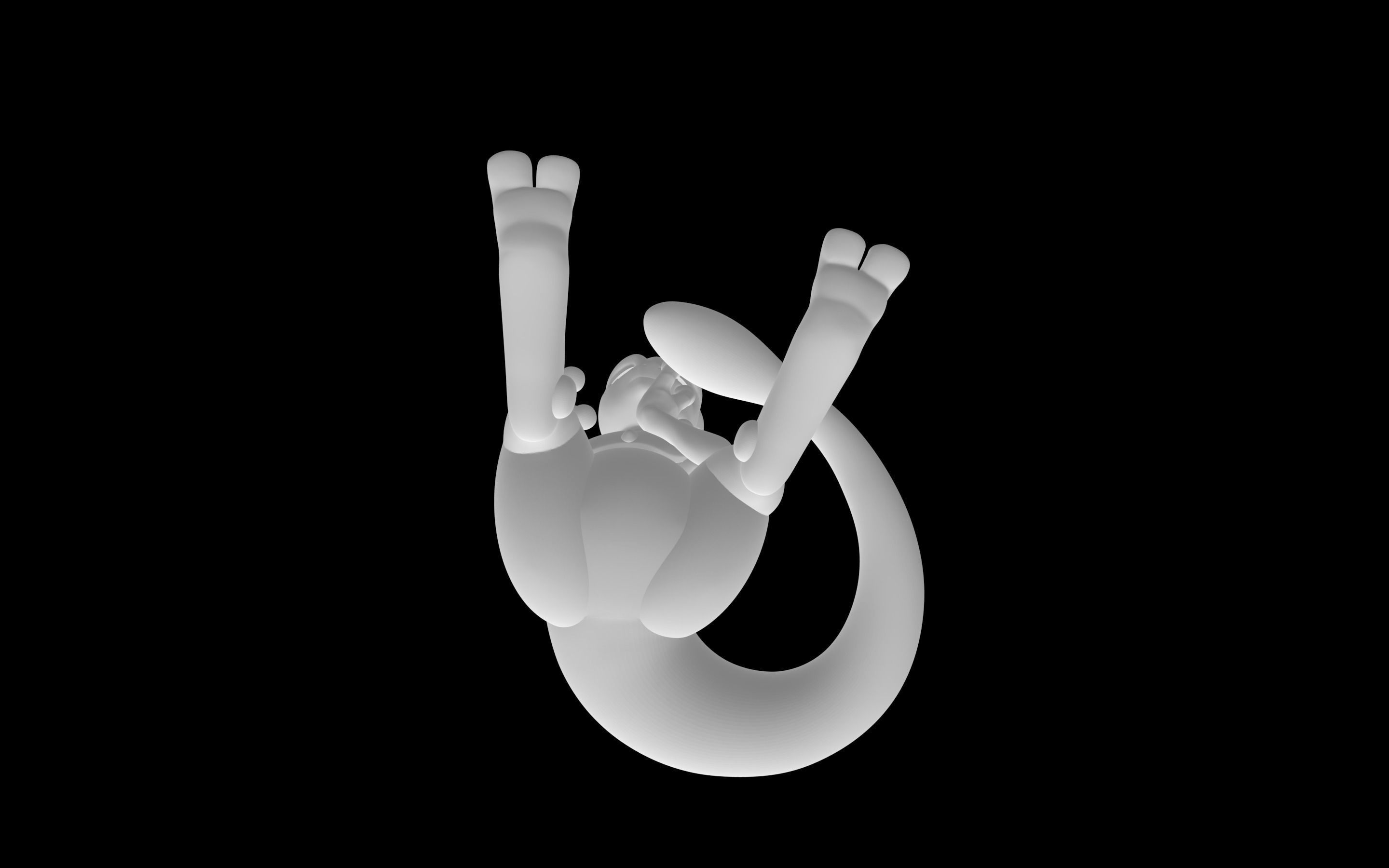 MewTwo cat 3D model_1
