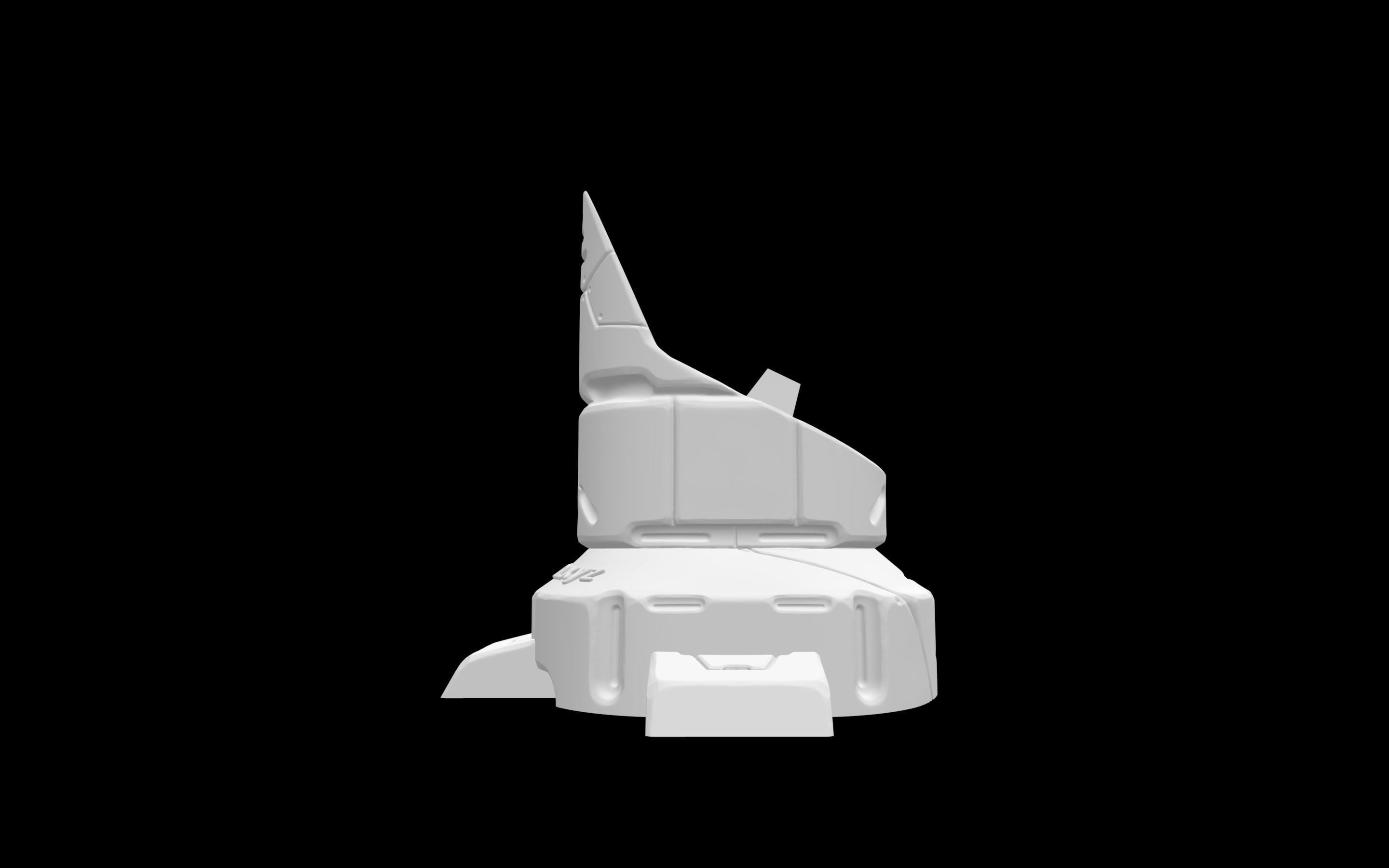 Darth Vader Busto 3D model_4