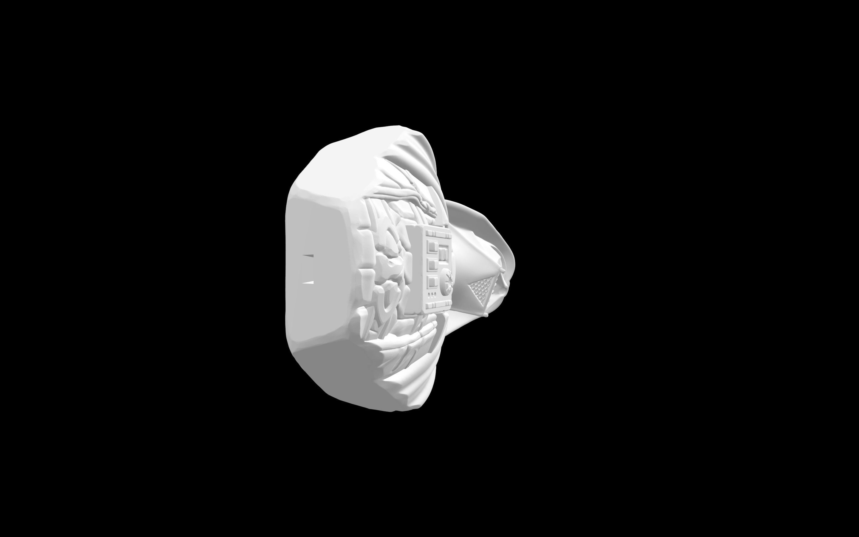 Darth Vader Busto 3D model_9