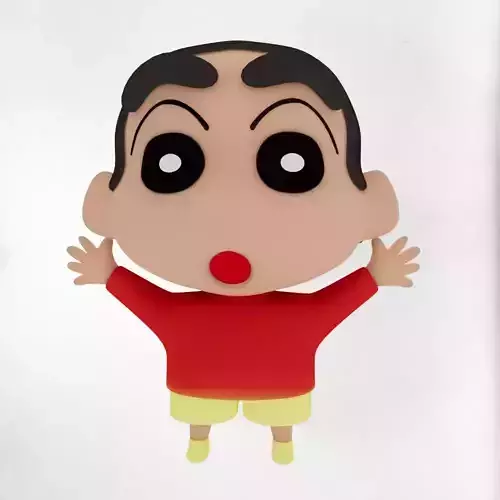 Crayon Shin-chan 3D model cartoon 3D model