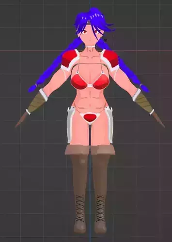 Custom Warrior 3D model