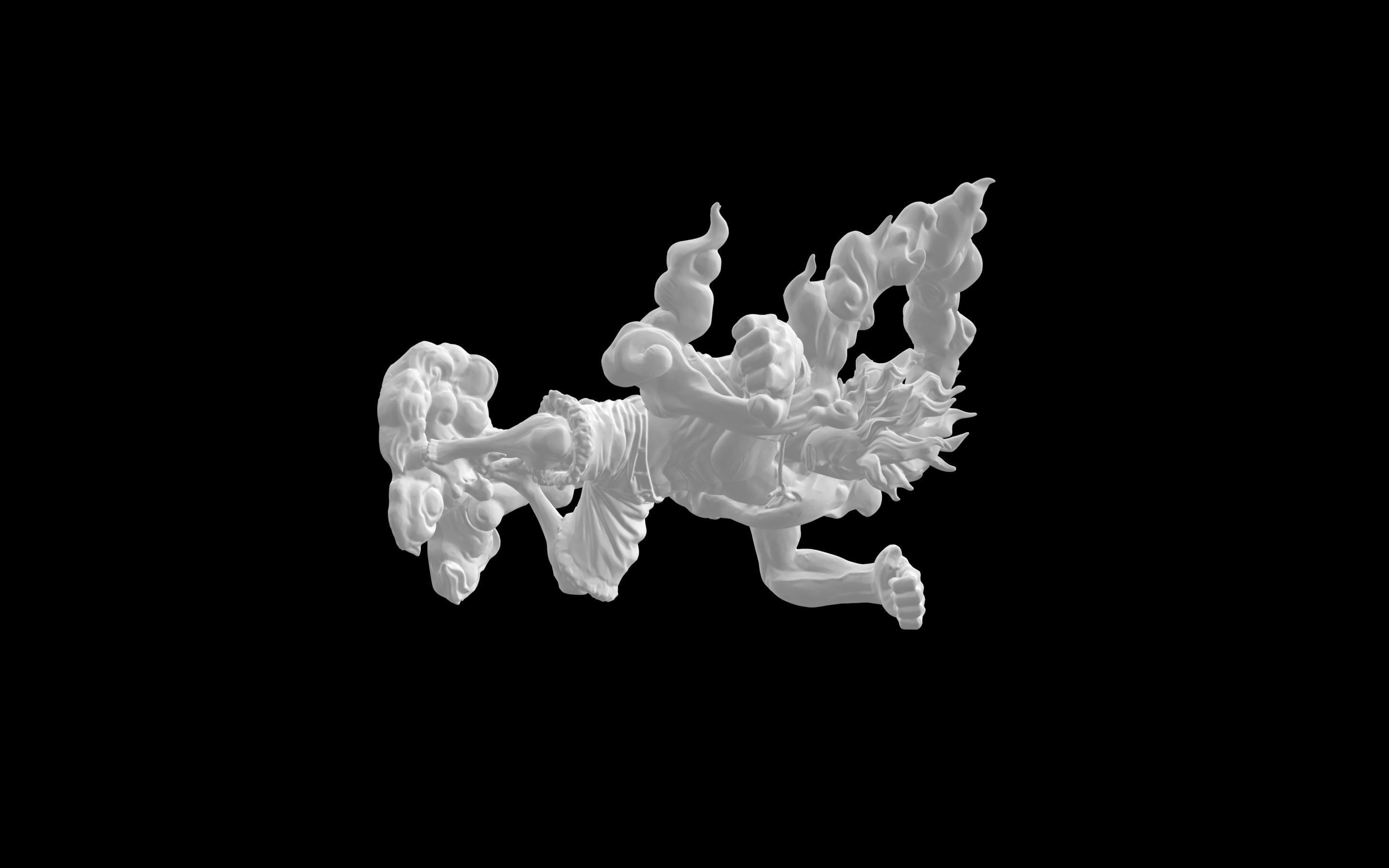 Ruffy Snake Man - One Piece 3D model_2