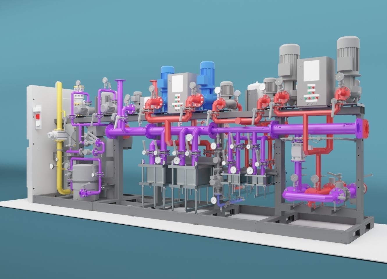 Boiler Equipment 3D model_5