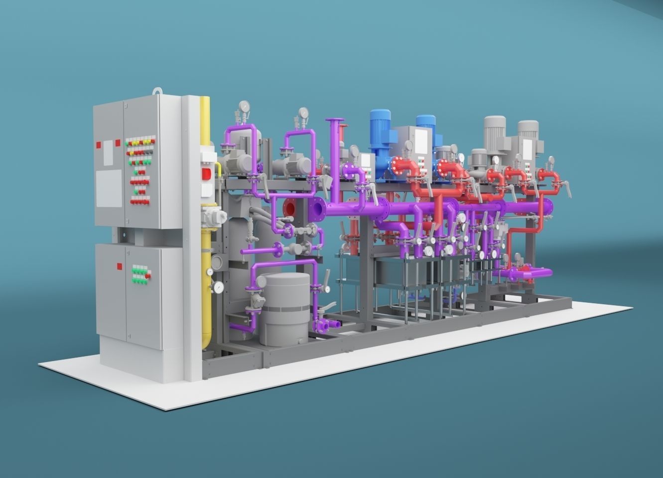Boiler Equipment 3D model_1