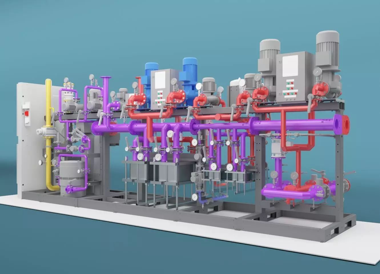 Boiler Equipment 3D model_0