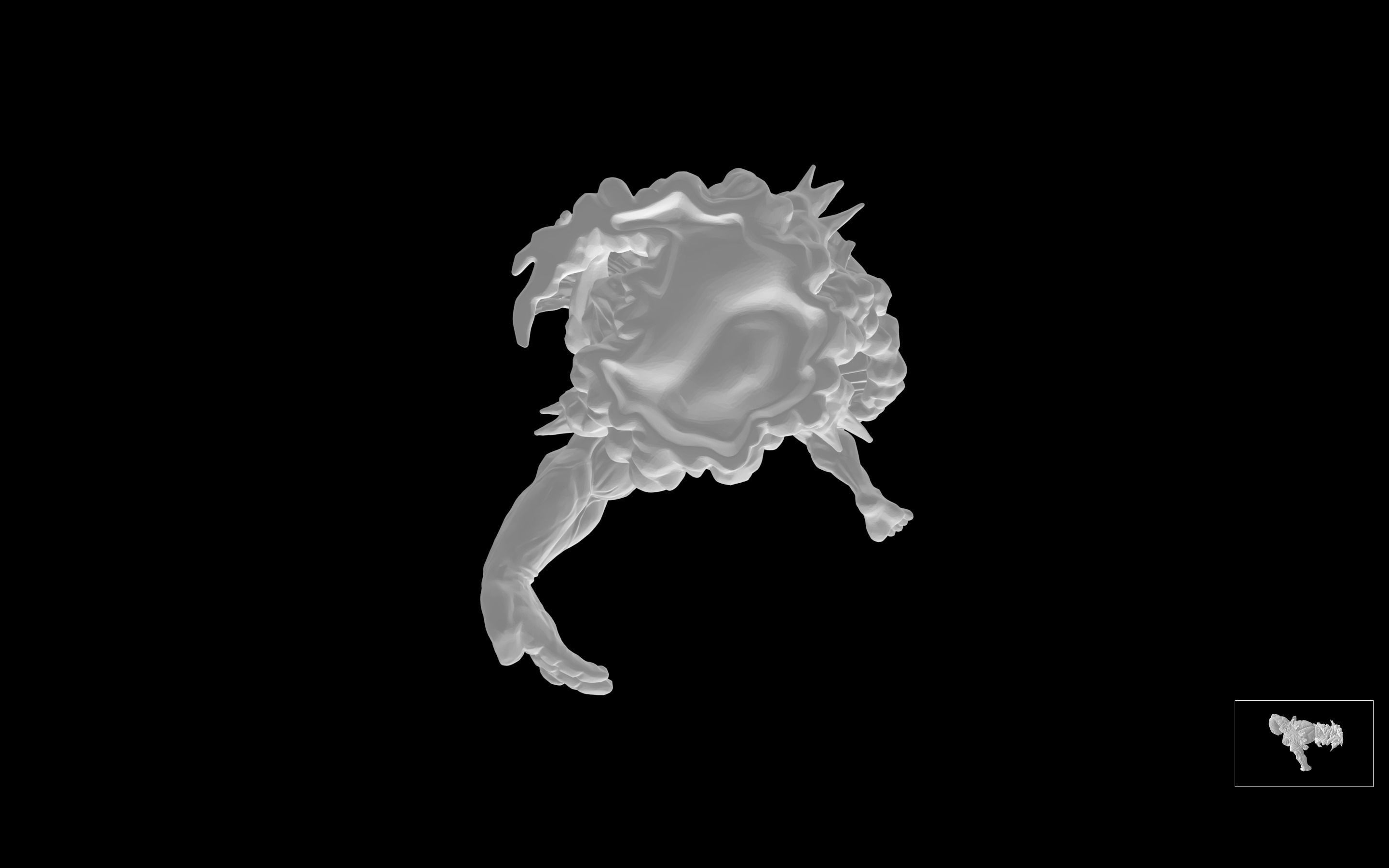 Ruffy - Luffy Gear 4 - One Piece 3D model_3