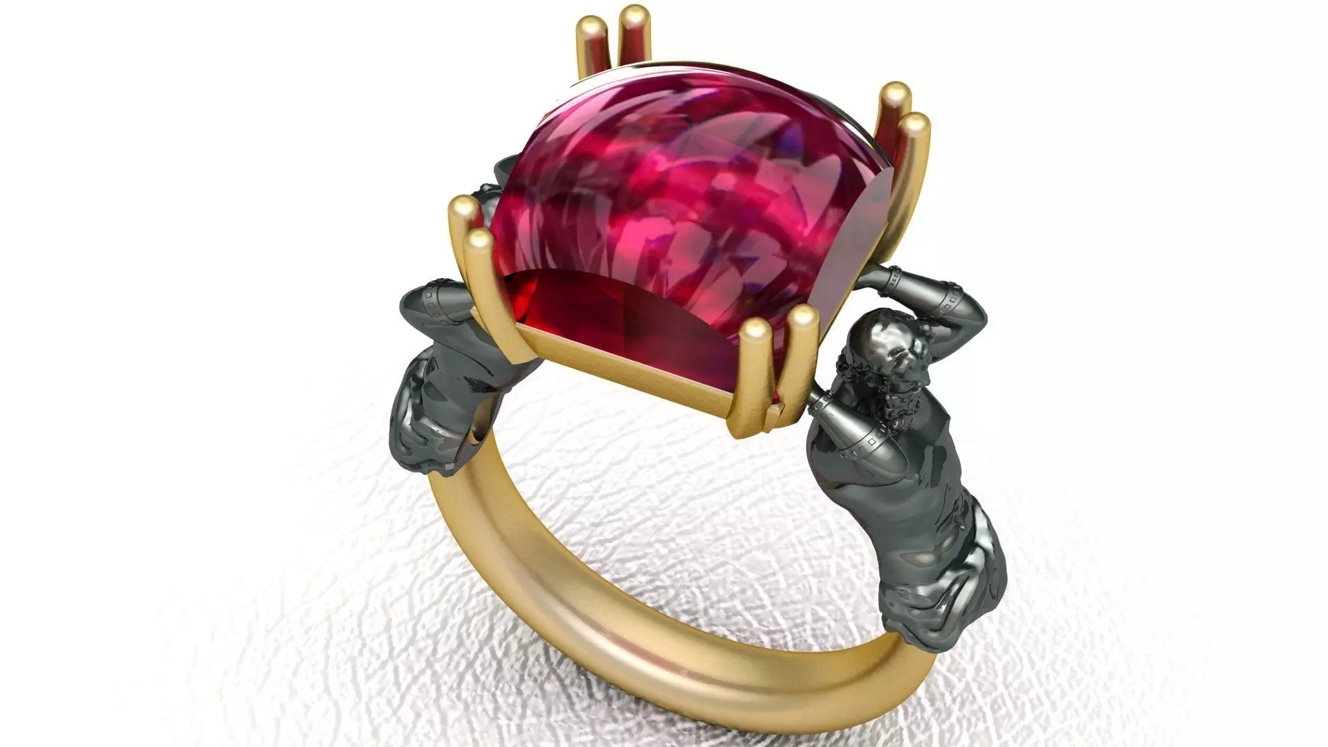 Atlas Ring Stone 3D print model