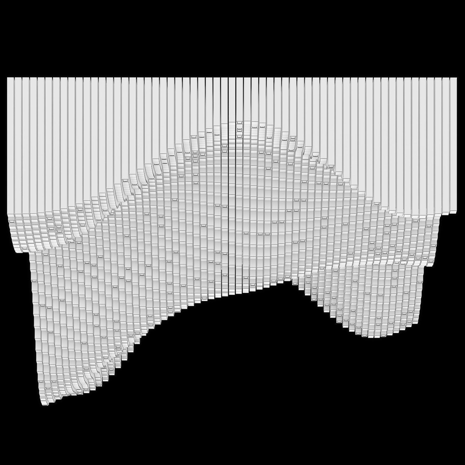 Parametric Light Ceiling 3D model_6