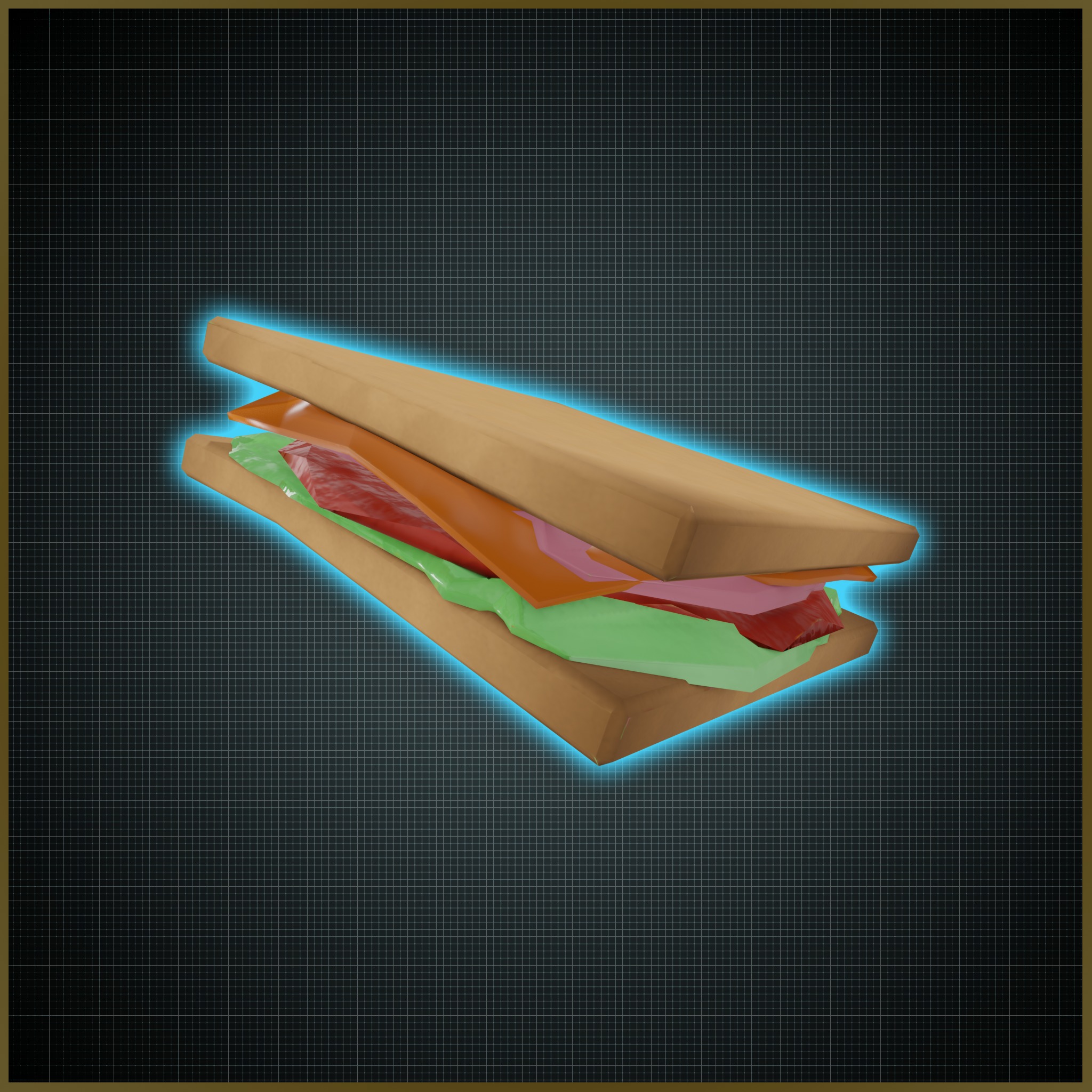 Fast Food Asset Pack Collection - Low Poly Game Ready Low-poly 3D model_2