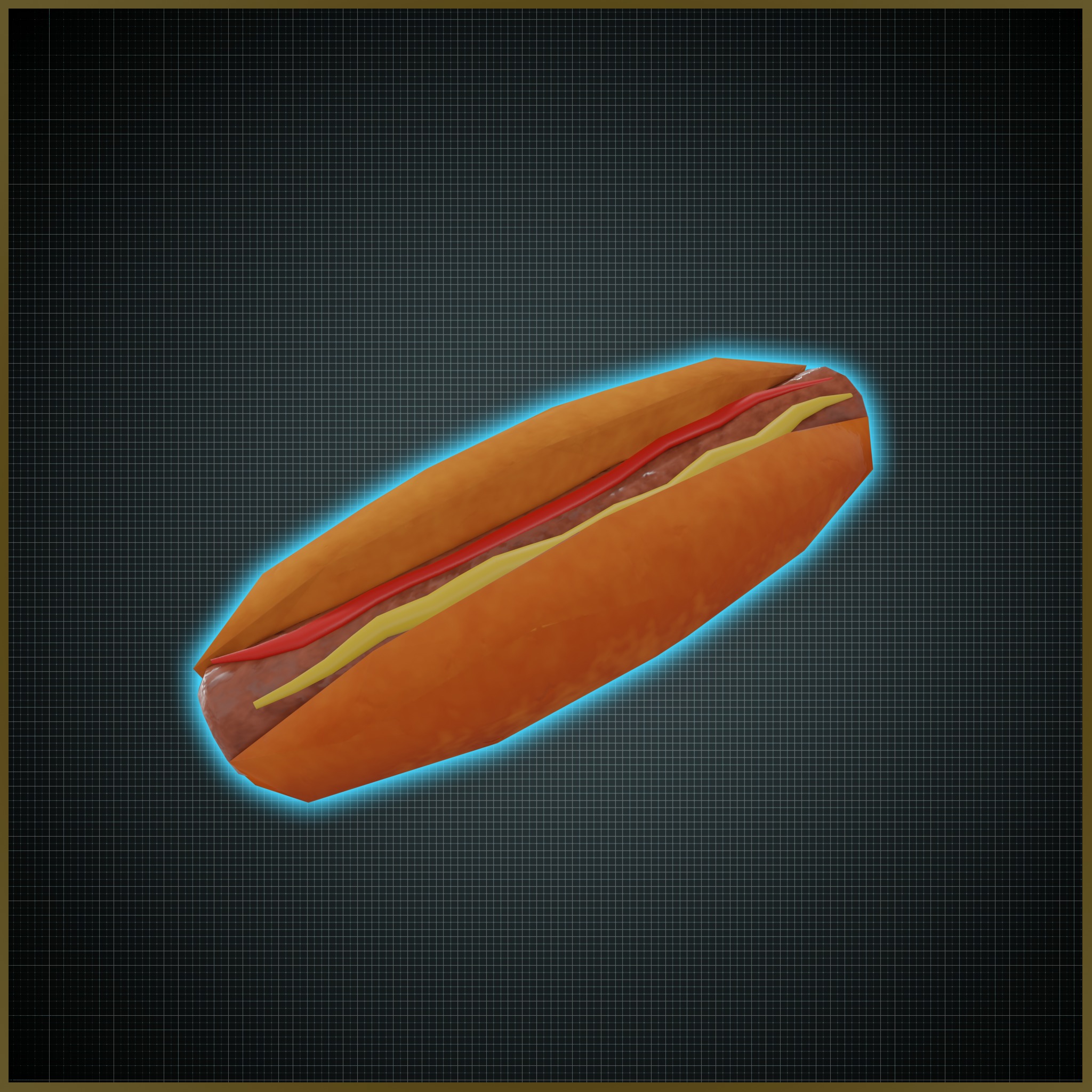 Fast Food Asset Pack Collection - Low Poly Game Ready Low-poly 3D model_6